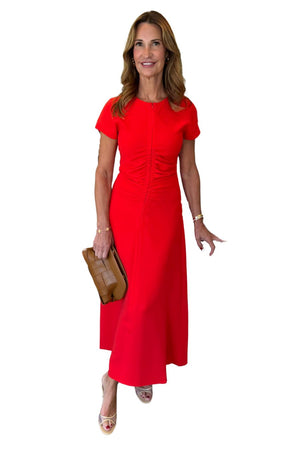 Neomi Dress in Bright Red