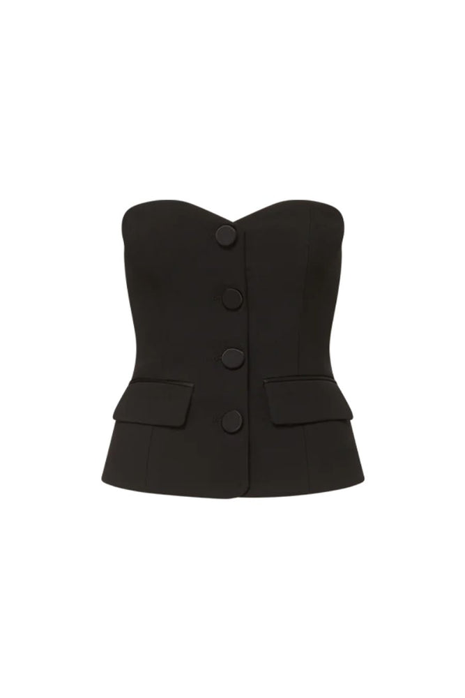 Arlette Strapless Peplum Bustier