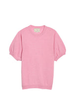 Tilda Cashmere Top in Bright Pink