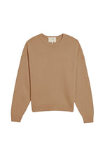 Artemis Cashmere Sweater in Camel