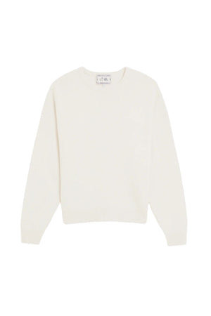 Artemis Cashmere Sweater in Ivory