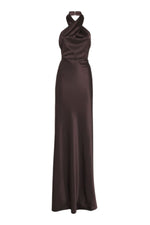 Alberta Dress in Dark Chocolate