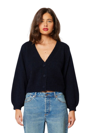 Delphine Cardigan in Navy