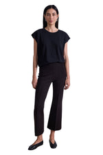 Rene Pull on Pant in Deep Espresso