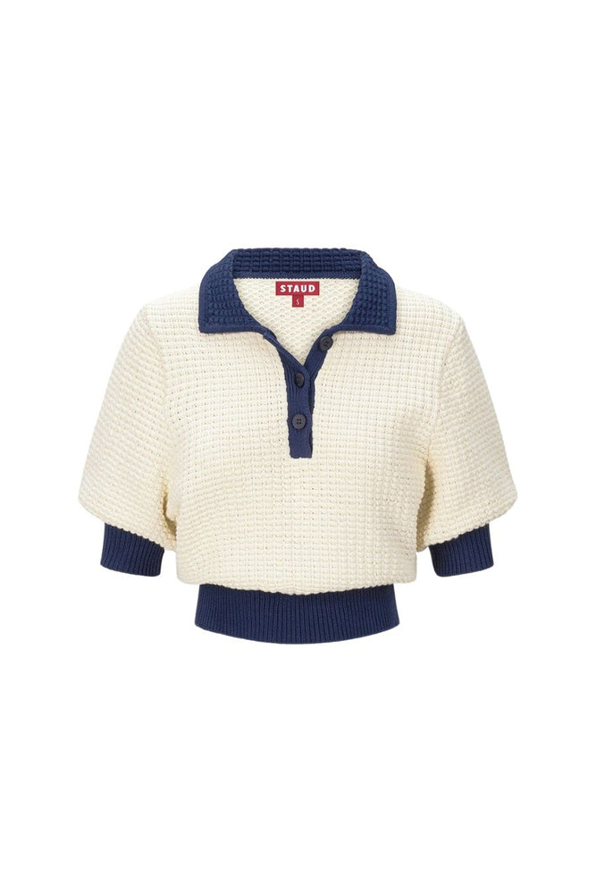 Altea Sweater in Ivory/Navy