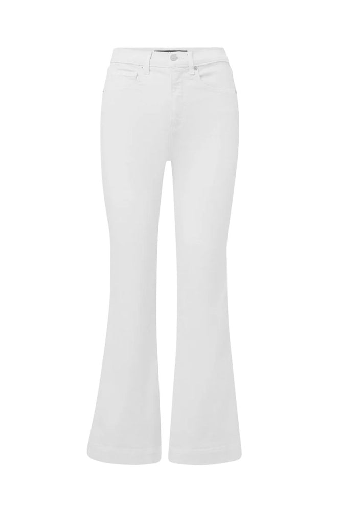 Carson Kick-Flare Jean in White