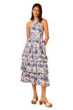 Berkley Dress in Porcelain Floral