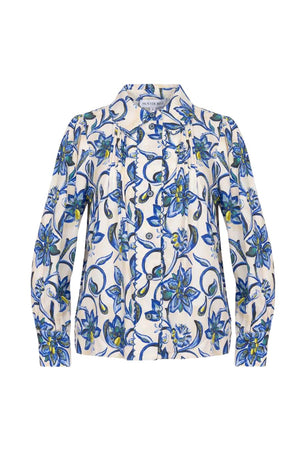 James Shirt in Porcelain Floral