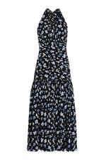 Brock Dress in Navy Multi