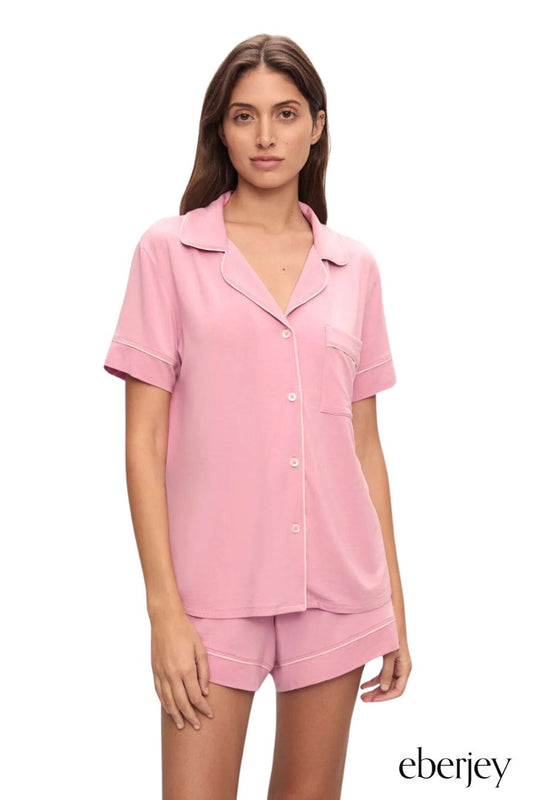 Gisele TENCEL™ Modal Relaxed Short PJ Set in Rose Quartz/Petal Pink