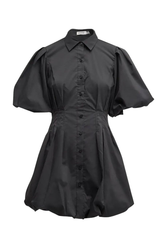 Signature Cleo Mini Dress in Black