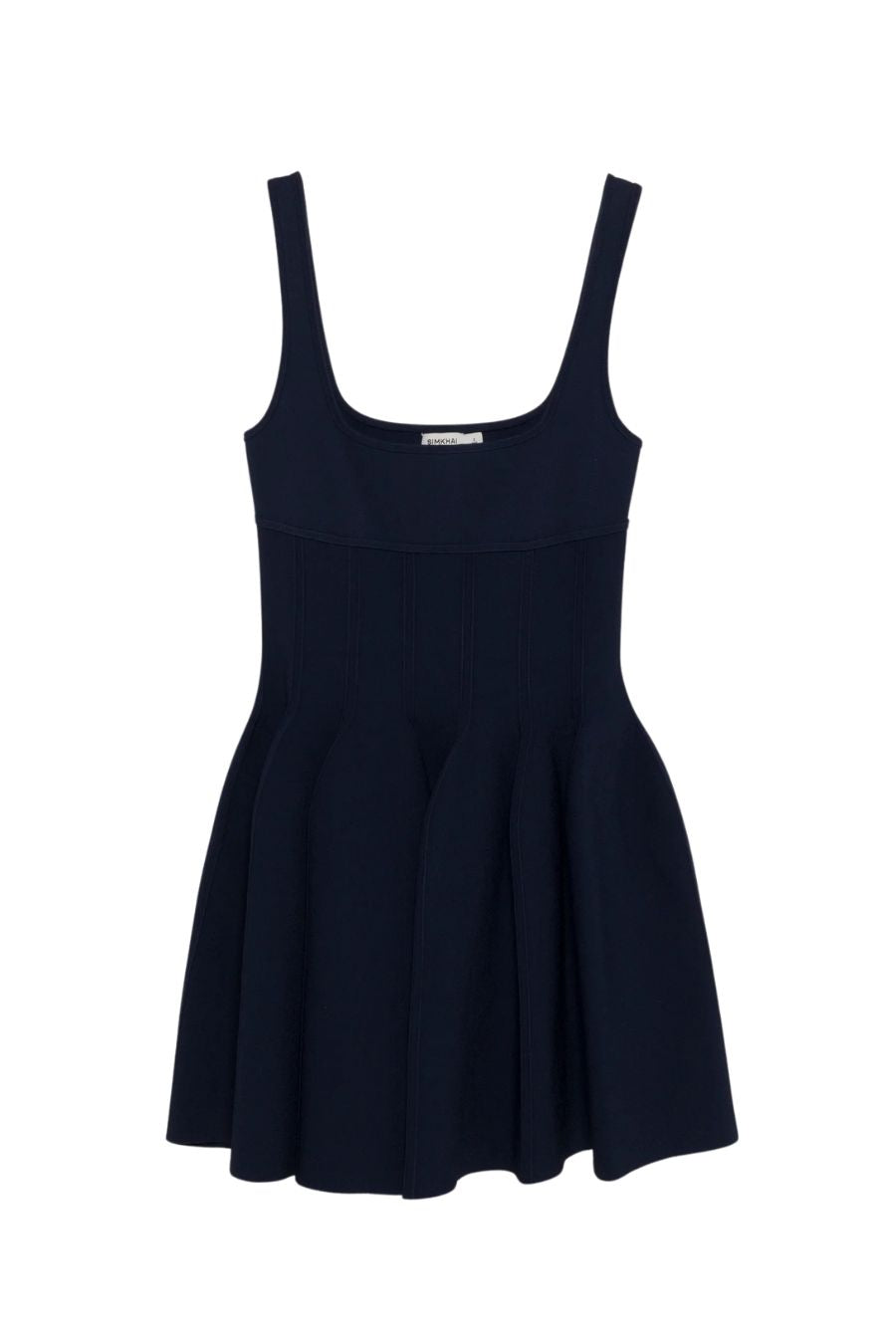 Elektra Knit Mini Dress in Midnight