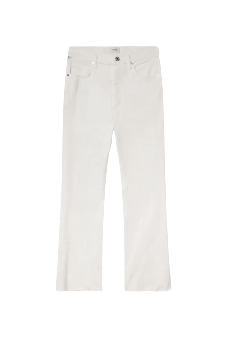 Isola Mid Rise Cropped Boot in Soft White