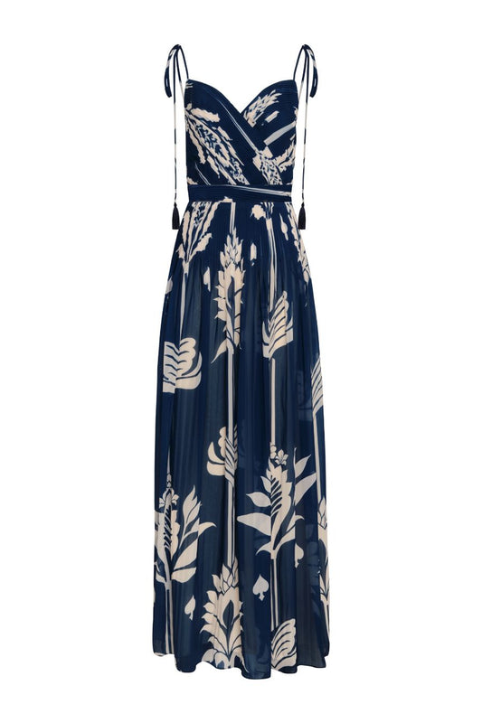 Aarkid in Navy/Ivory Lotus