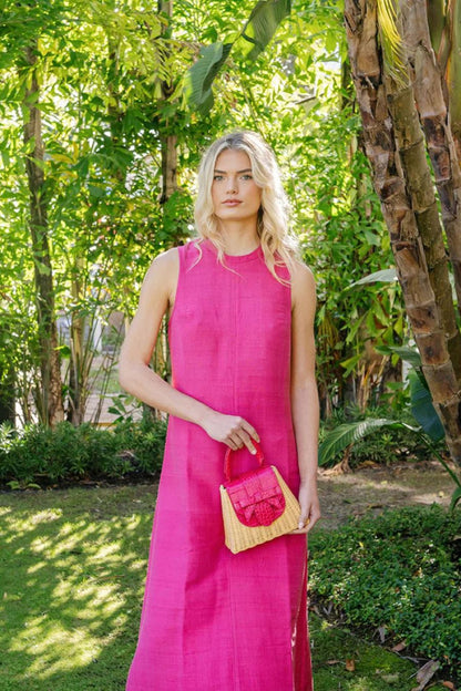 The Petite Lady Bag Bow in Heritage Blue