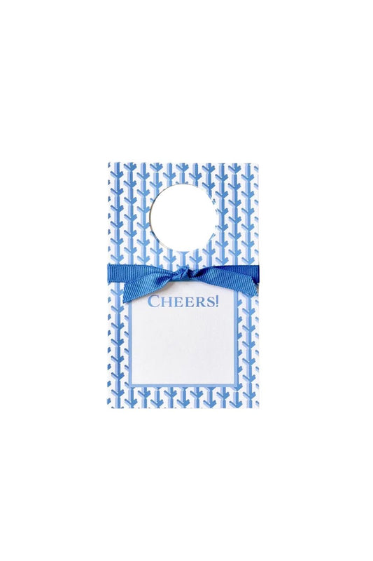 Blue Wine Tags S/10