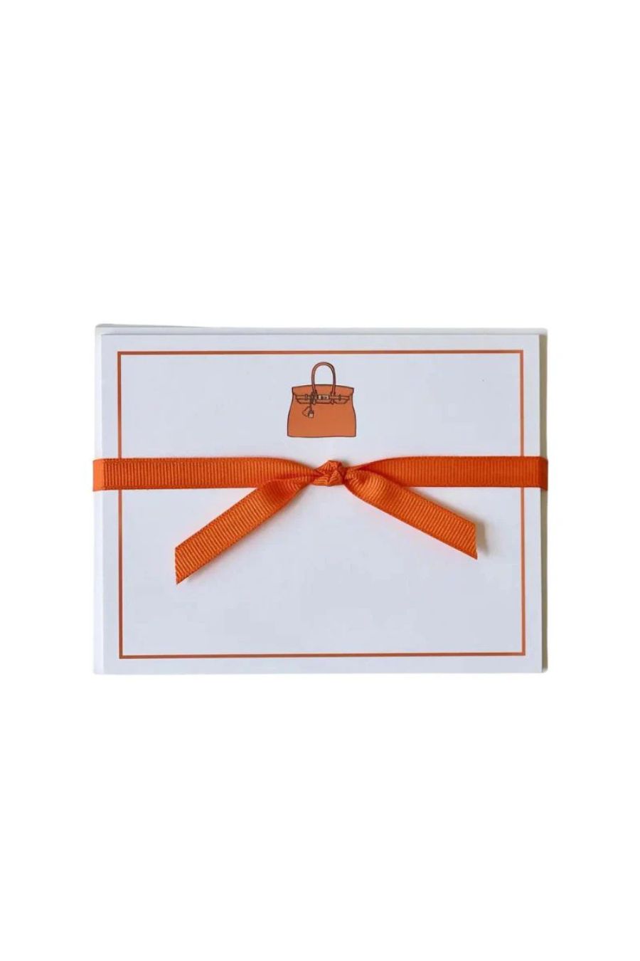 Birkin Orange Flat Notecards