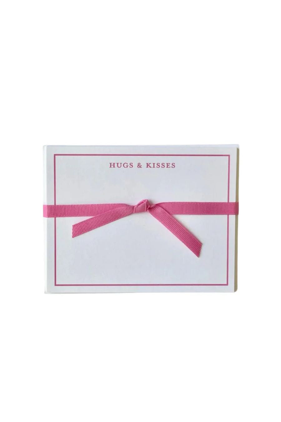 Hugs & Kisses Flat Note Cards