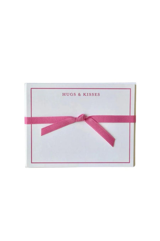 Hugs & Kisses Flat Note Cards