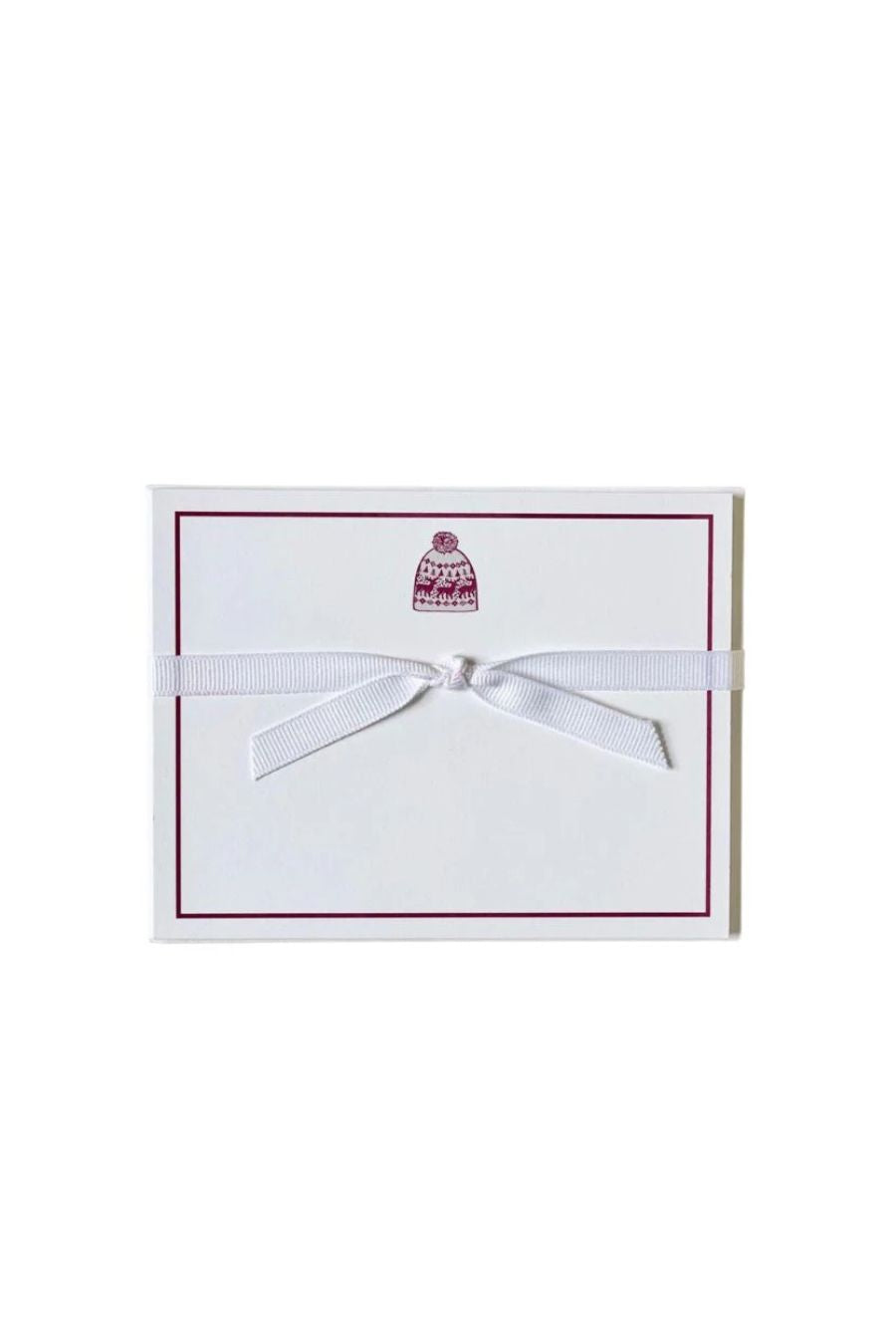 Ski Hat Flat Note Cards