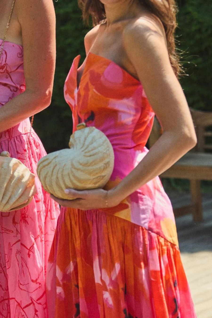 The Anna Clutch in Pink