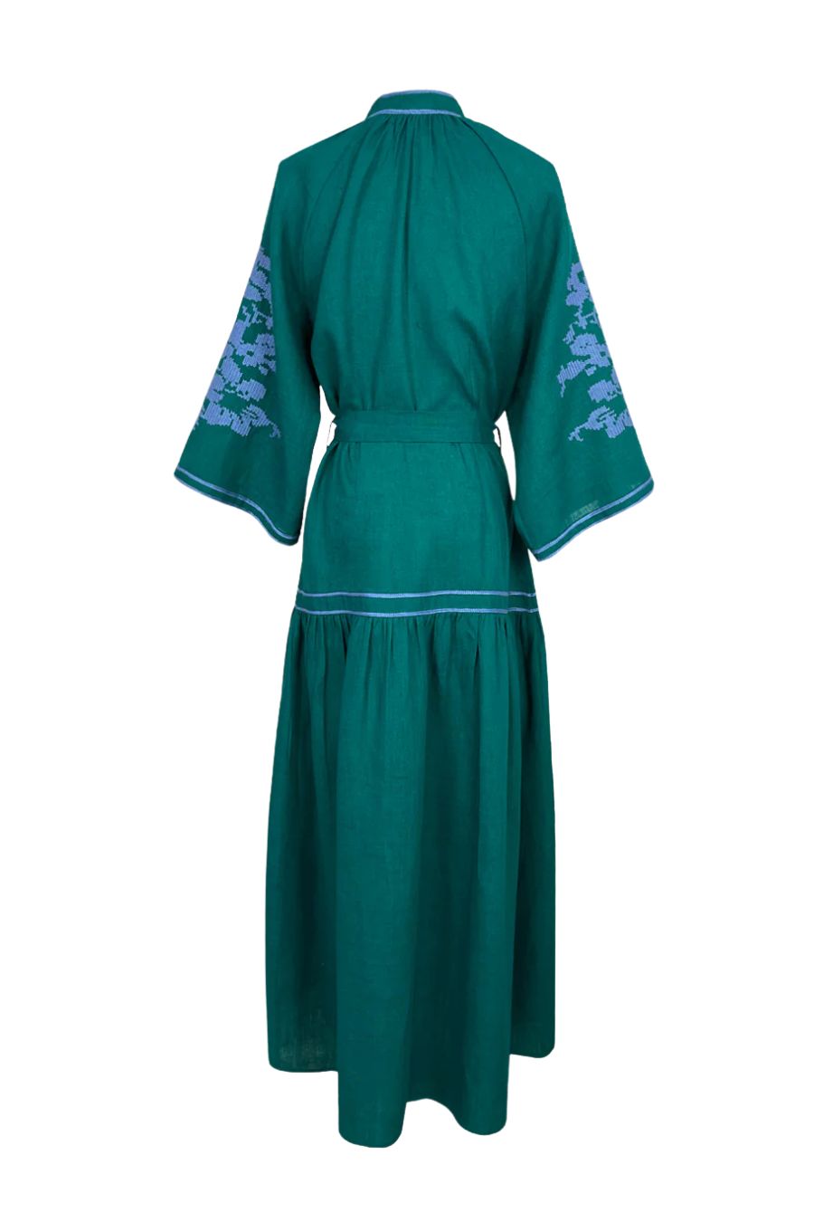 Emerald Swan Dress