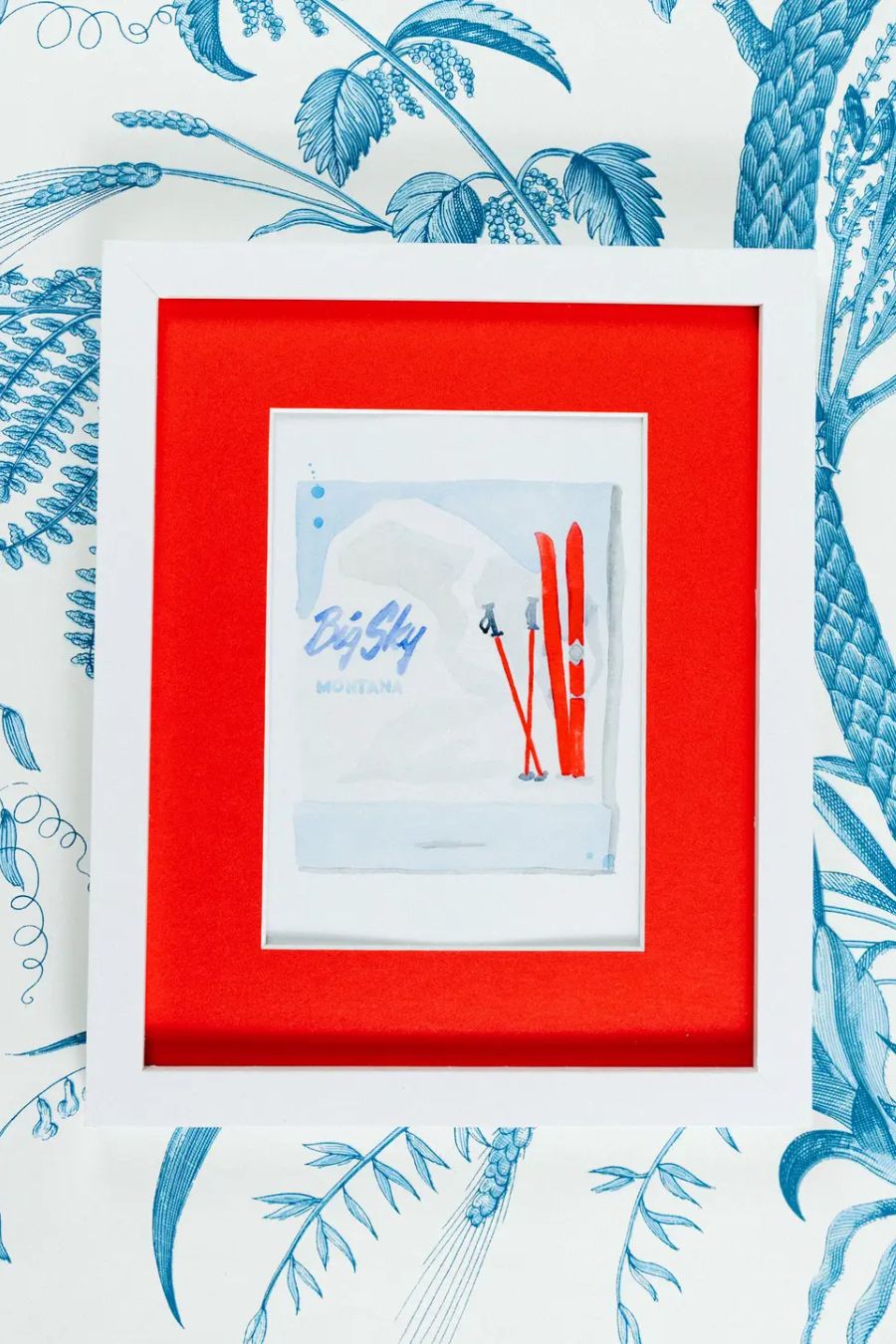 Small Big Sky Matchbook Print