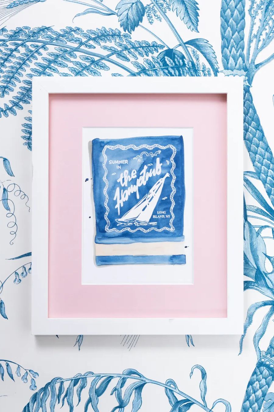 Small The Hamptons Matchbook