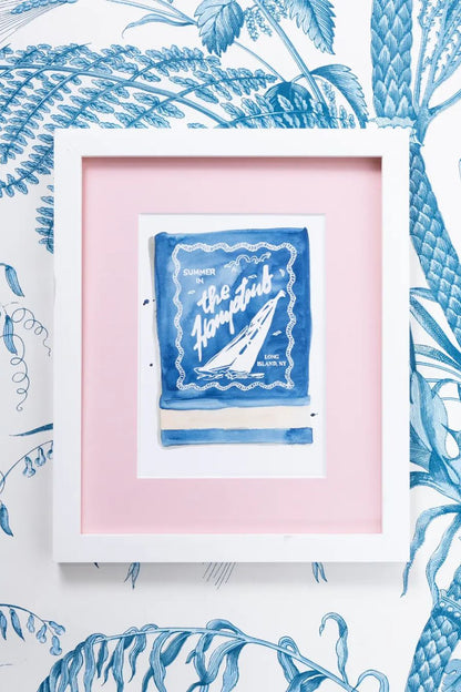 Small The Hamptons Matchbook