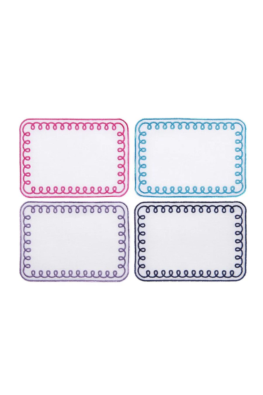 Loopy Cocktail Napkins S/4