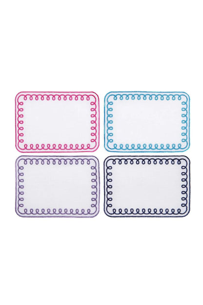 Loopy Cocktail Napkins S/4