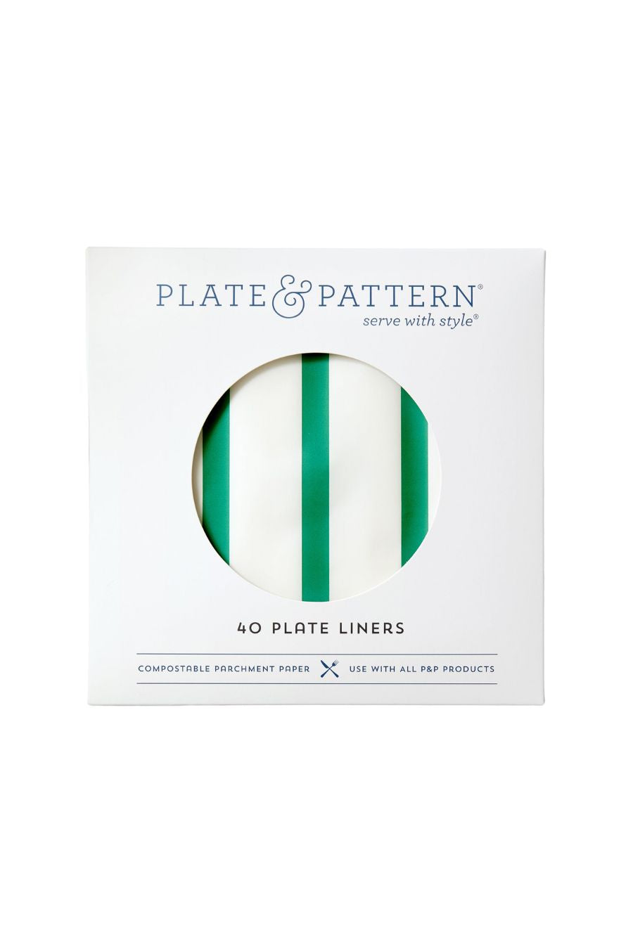 "Go Team Green" Preformed Plate Liners