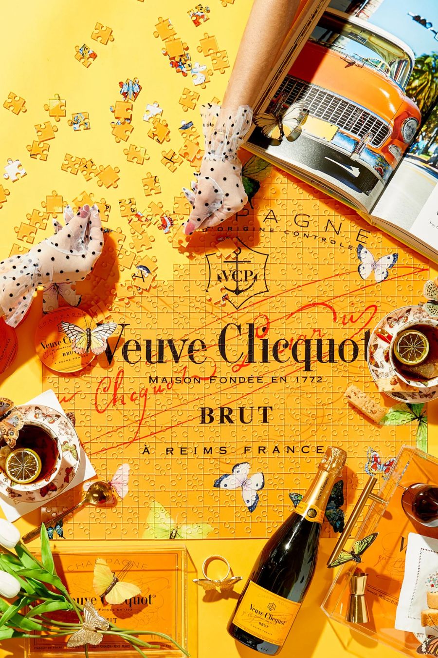 Bubbly Butterfly Acrylic Puzzle