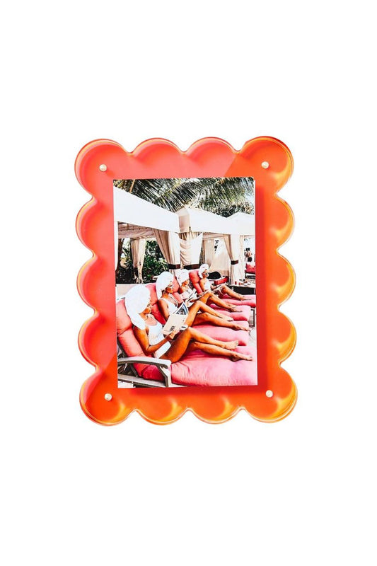 Neon Pink Acrylic Picture Frame