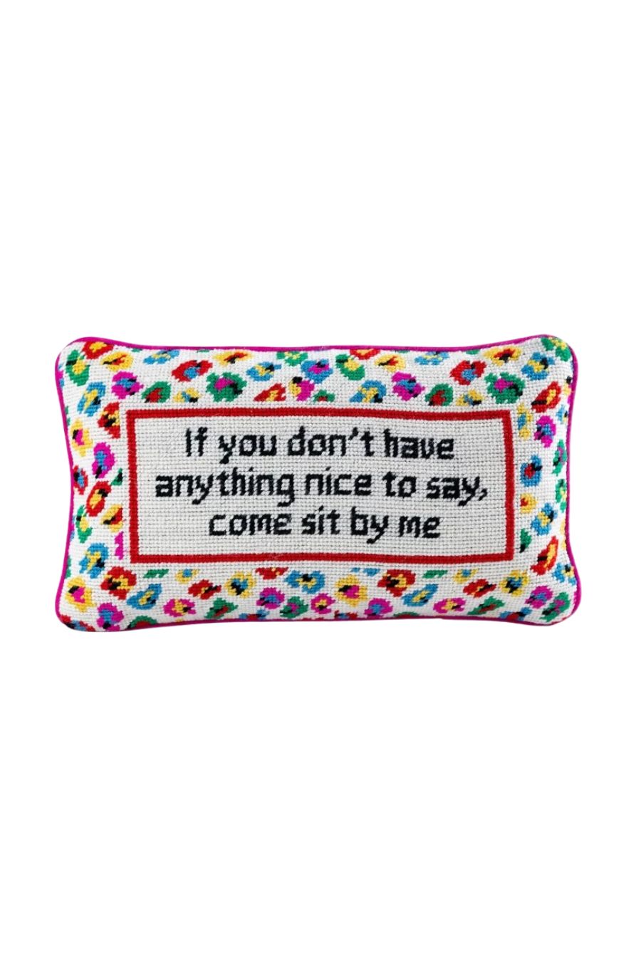 Come Sit by Me Pillow