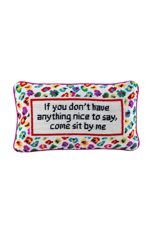 Come Sit by Me Pillow