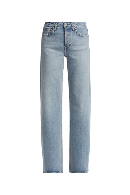 Mid Rise Wide Leg in Mid Nineties