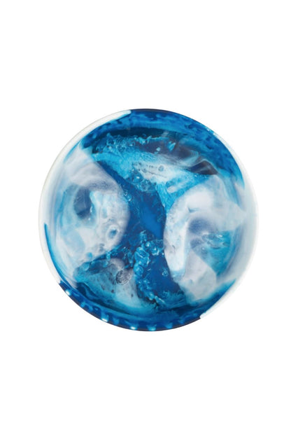 Hugo Blue Swirled Serving Bowl