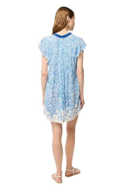 Mini Dress Sasha in Blue Lazuli