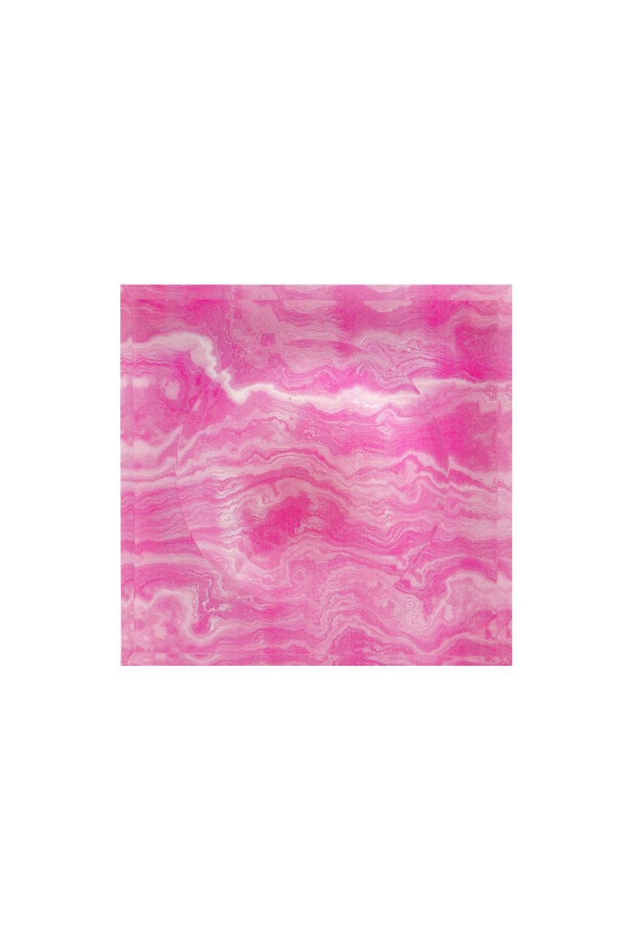 Acrylic Block Soap Dish | Pink Agate