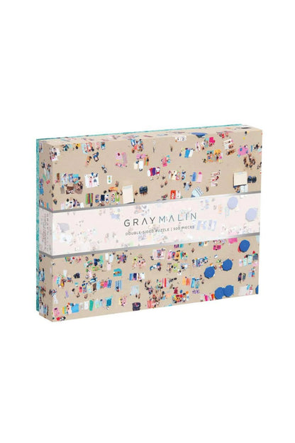 Gray Malin The Beach Double-Sided 500 Piece Puzzle
