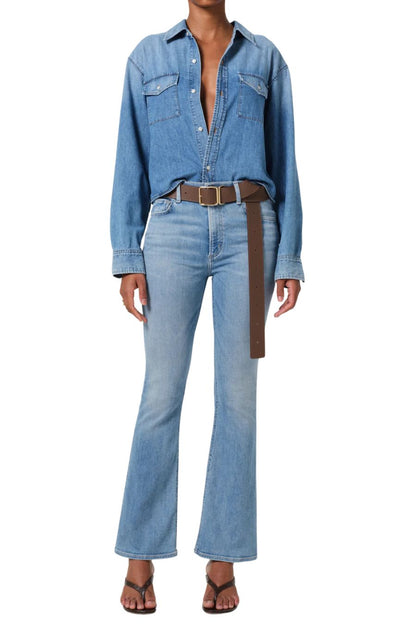 Lilah High Rise Bootcut 32.5" in Tahiti