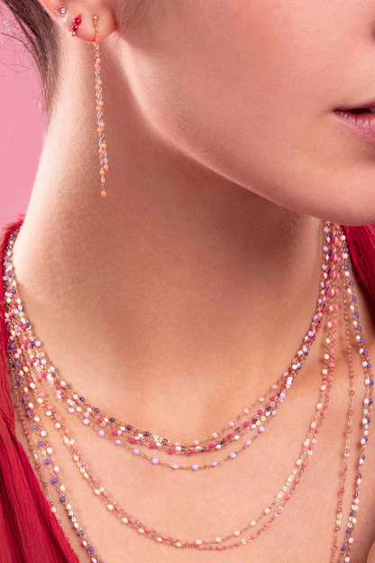 Classic Gigi Fuchsia Necklace