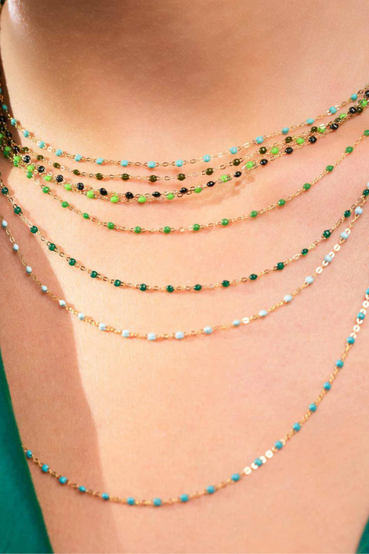 Classic Gigi Emerald Necklace