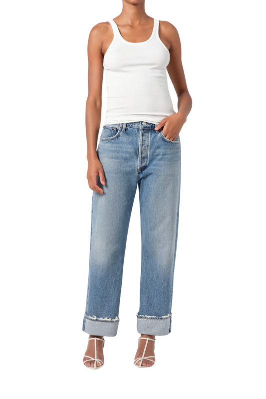 Fran Low Slung Straight in Reign