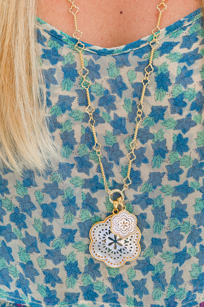 Tamarin Flower Charm