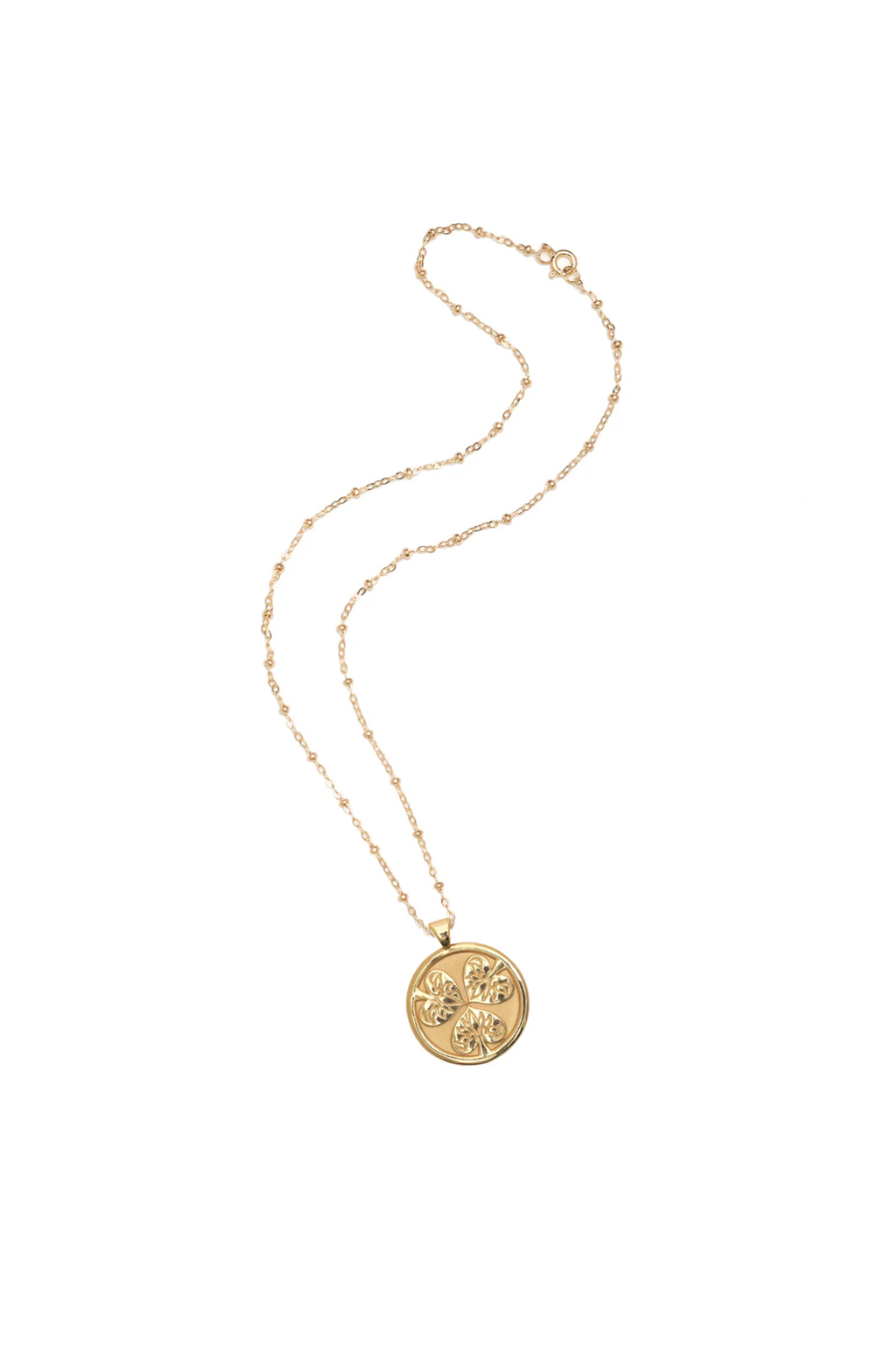 JOY JW Small Pendant Coin Necklace