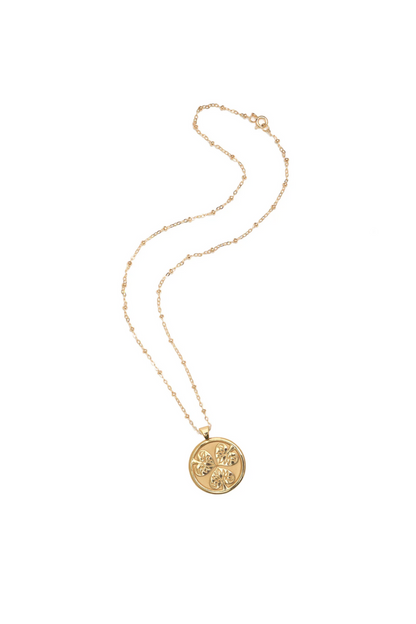 JOY JW Small Pendant Coin Necklace
