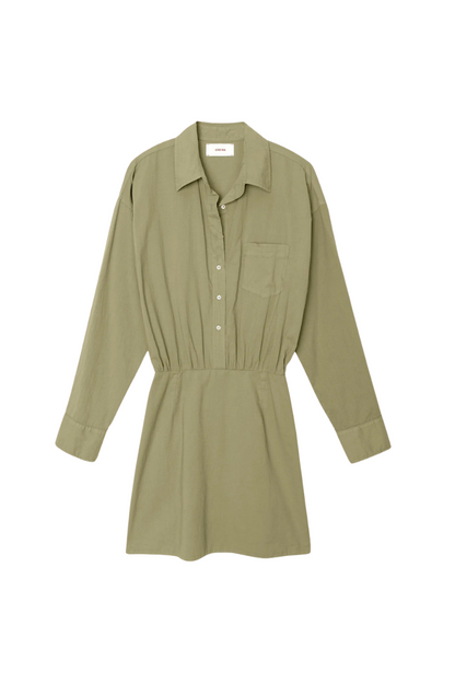 Dark Seagrass Loulou Dress