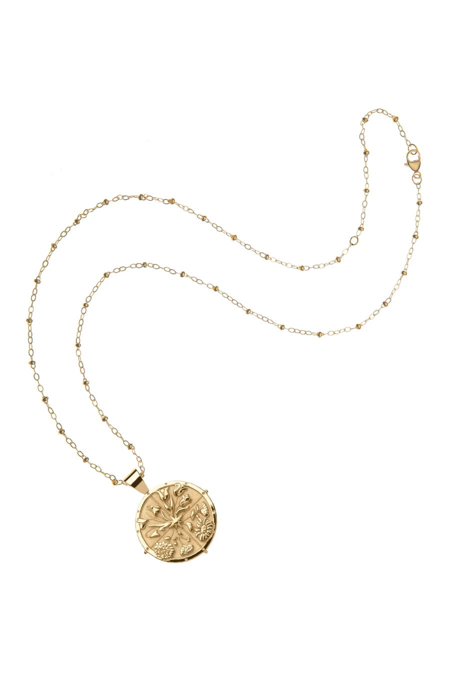 HOPE JW Small Pendant Coin Necklace